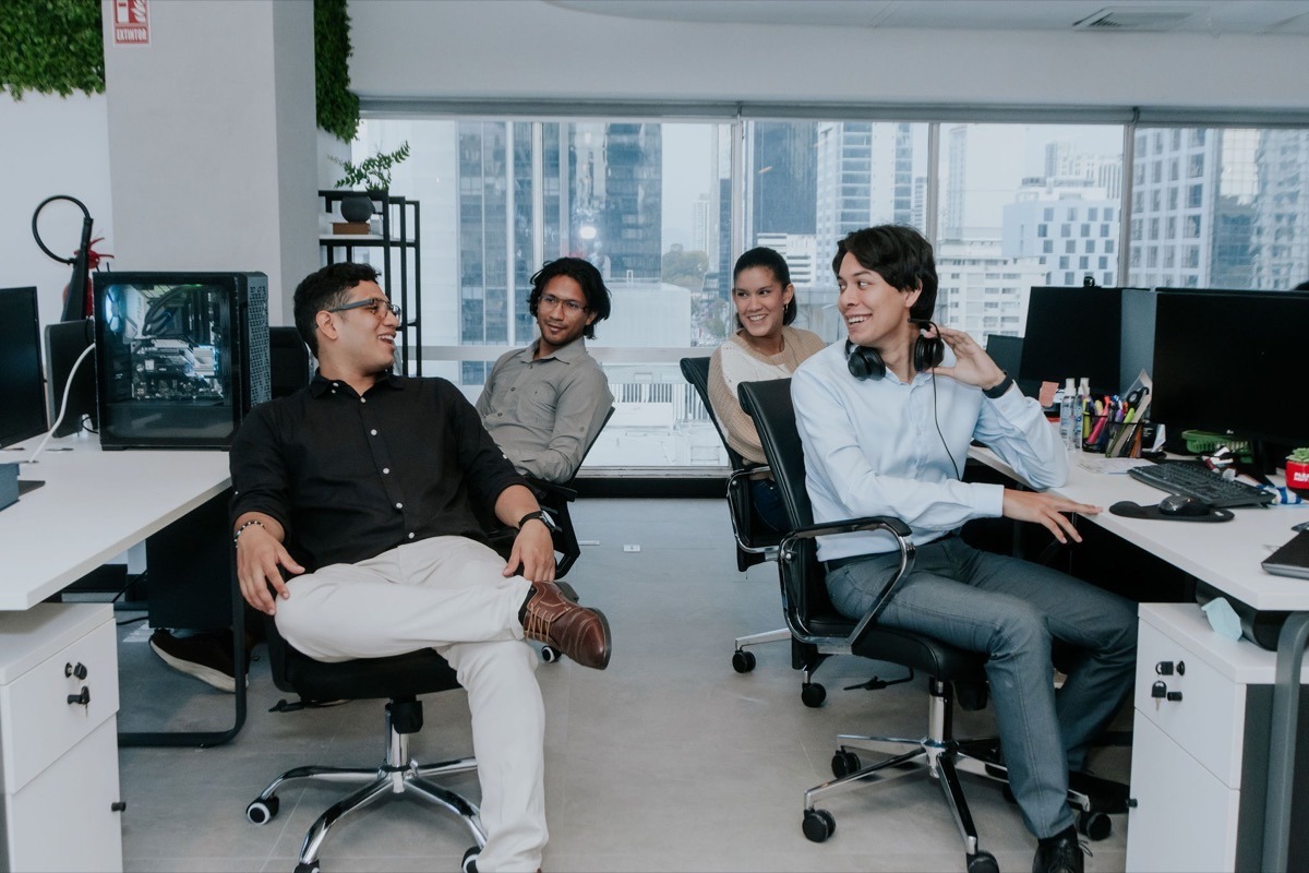Team at work
